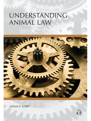 cover image of Understanding Animal Law
